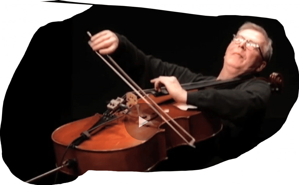Frank Wolff mit Cello